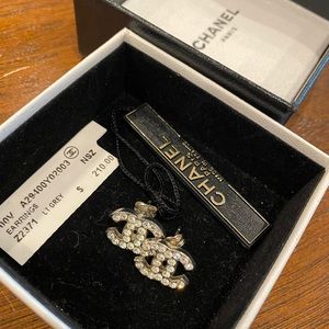 Chanel stud earrings